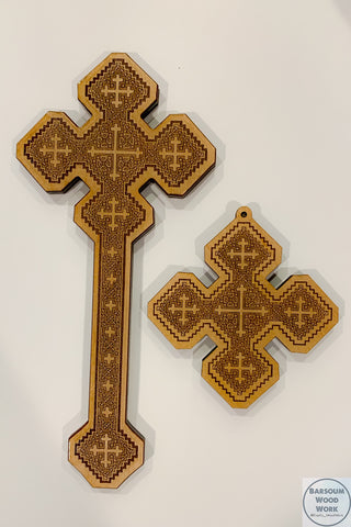 Halloween Gold Large Cross Priest Vampire Monk Nun Crucifix Necklace Fancy  Dress : Amazon.co.uk: Toys & Games