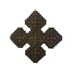 10” x 10” New Design Coptic Wall Cross