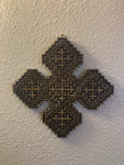 10” x 10” New Design Coptic Wall Cross