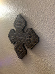 10” x 10” New Design Coptic Wall Cross