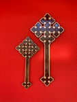 8” Coptic Hand Held Cross Design 2 (Priest size)